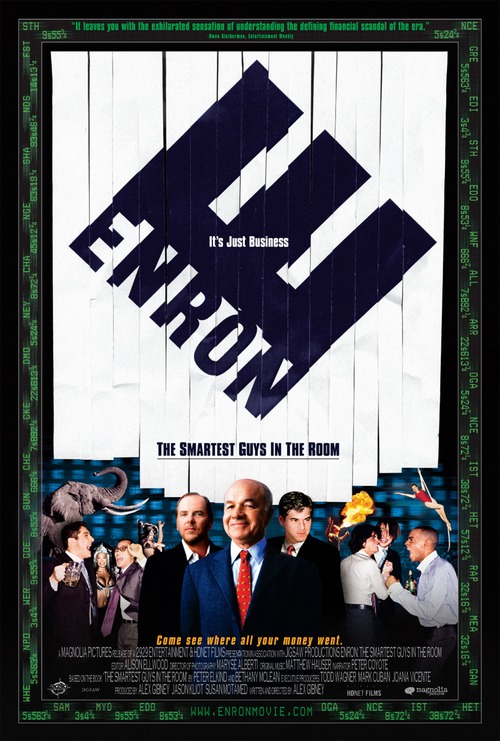 enron: the smartest guys in the room poster