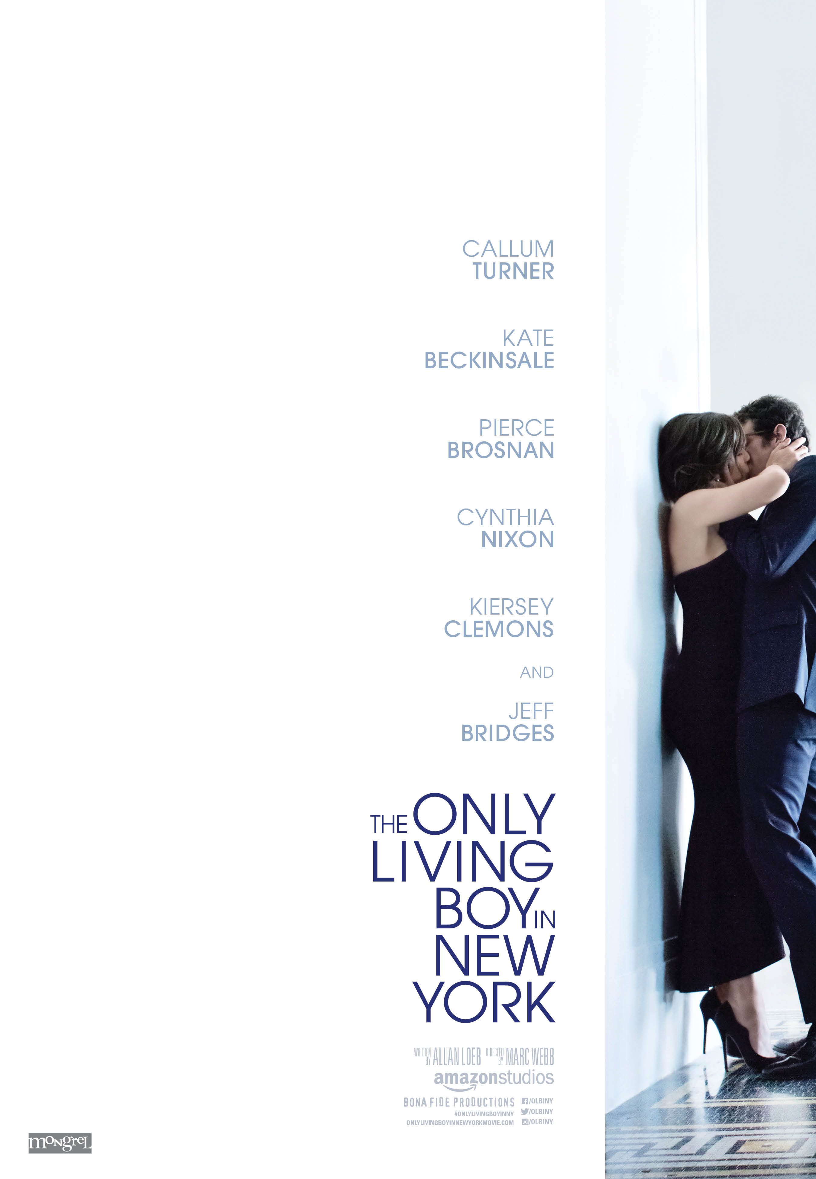 the only living boy in new york poster
